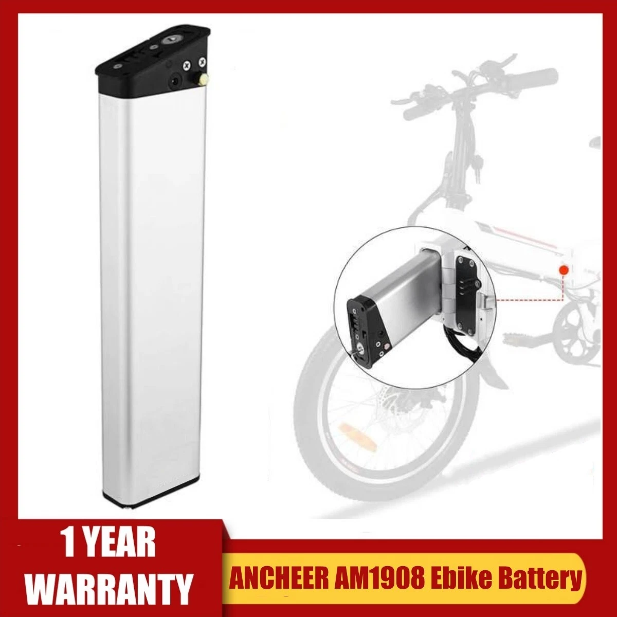 Ancheer 36v online 8ah battery