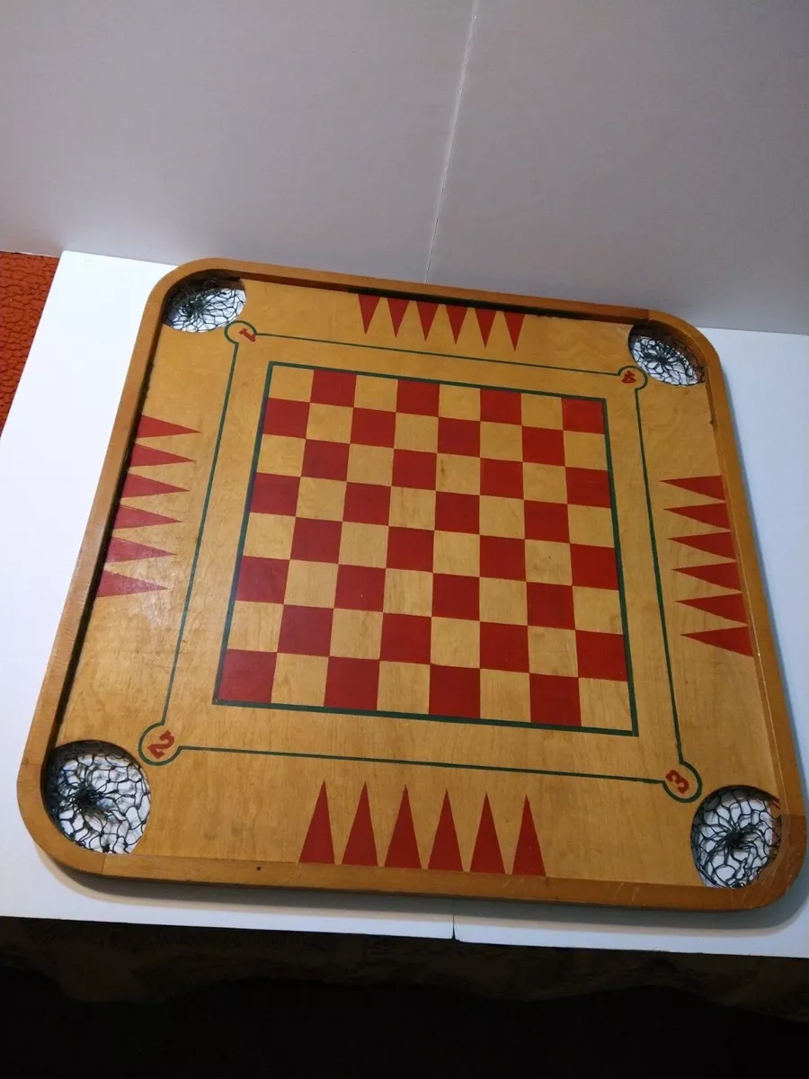 Carrom Board Jogos De Xadrez  Wooden Chess Games Checkers