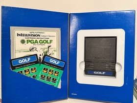 Intellivision Lot of 5 Vintage Mattel Games Golf, Racing, Bowling, Poker, Skiing