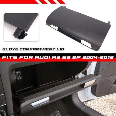 Front Dash Glove Box Door Lid Cover Black 8P1857124A For Audi A3 S3 8P 2004-2012
