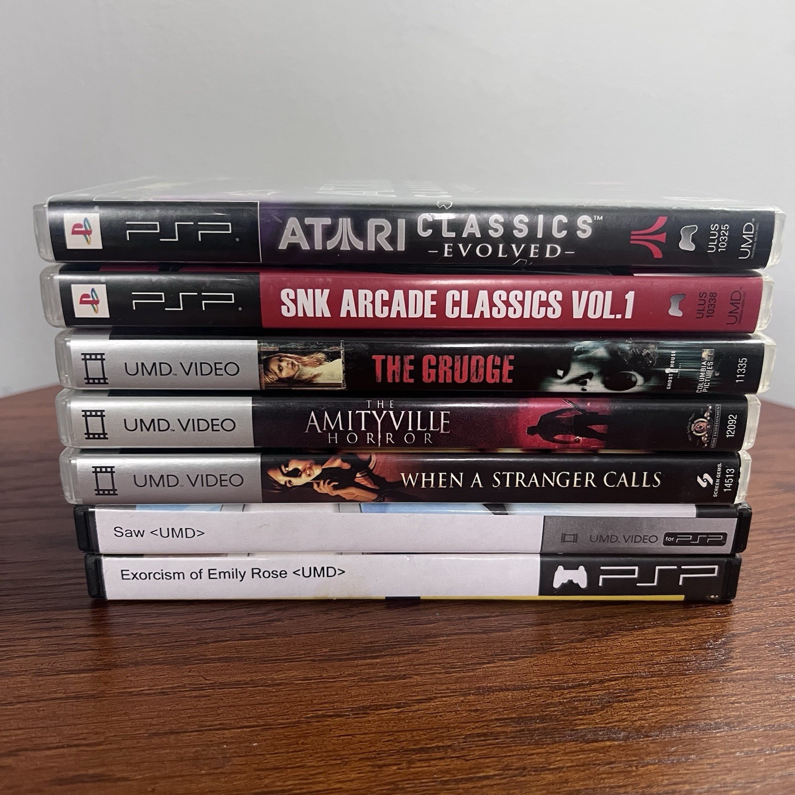 PSP Sony PlayStation Portable Games And UMD Movies Lot Of 7