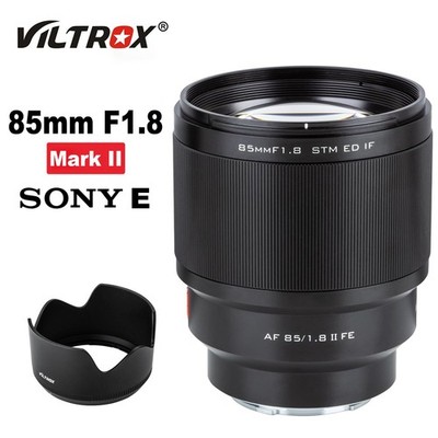 Viltrox AF 85mm F1.8 Mark II Full Frame Auto Focus Lens for Sony E-mount Cameras
