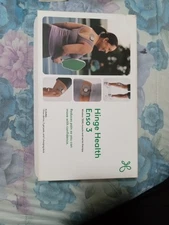 Hinge Health Enso 3 Wireless TENS Muscle and Nerve Therapy Device W/Bands, Mat