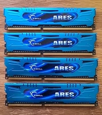 G.Skill 16GB(4 x 4GB) PC3-17000 2133 MHz DDR3 SDRAM F3-2133C9D-8GAB. FAST SHIP