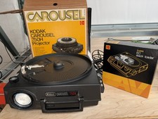 Kodak Carousel 750H With Slide Projector Remote / No Slide Tray / Turns On