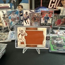 Jonathon Brooks 2024 National Treasures Rookie Silhouettes Patch /25 Panthers