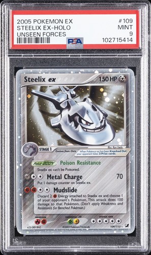 Steelix ex graded PSA 9 for sale on eBay