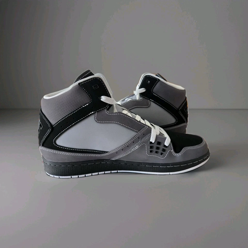 Zapatilla deportiva Jordan 1 Flight Mid para hombre - gris/negro Foto 3 de 4