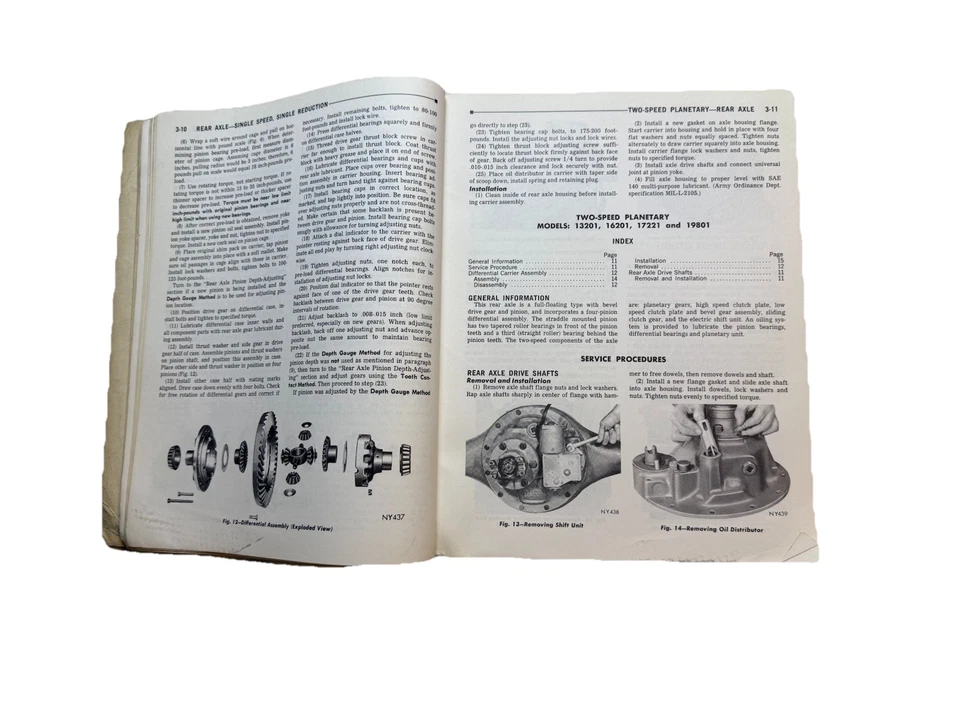 Dodge Truck 500 600 700 800 900 1000 1961-1966 OEM taller servicio manual de reparación 66 Foto 4 de 4