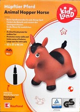 KIDLAND ® Zwierzę skakane » Koń « z ręczną pompą powietrza