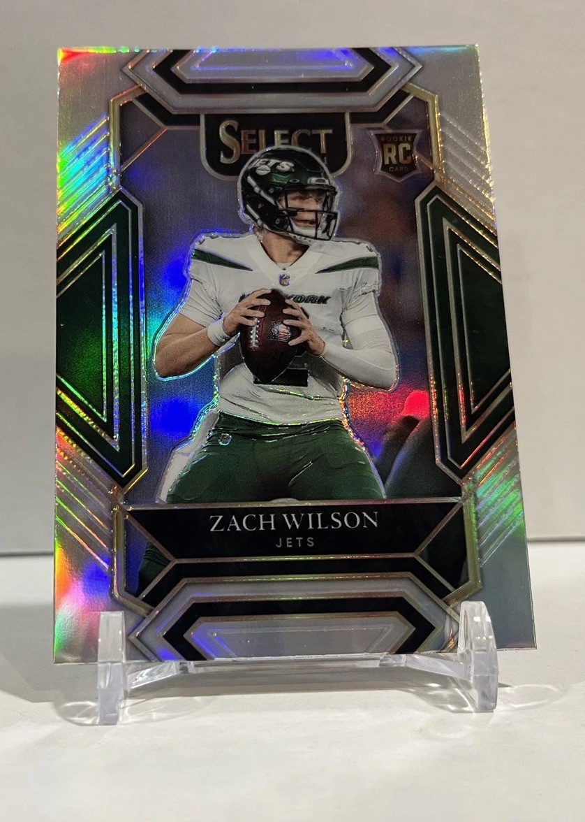 Zach Wilson Panini Select #244 Silver