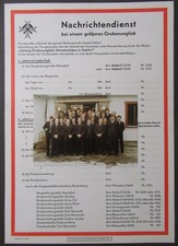 ⚒ Bergbau Dokument Nachrichtendienst Grubenunglück Grubenwehr Alsdorf 70er Jahre