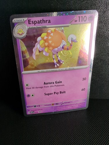 2023 Pokémon TCG Scarlet & Violet Black Star Promo Espathra 🌀HD Swirl 🌀