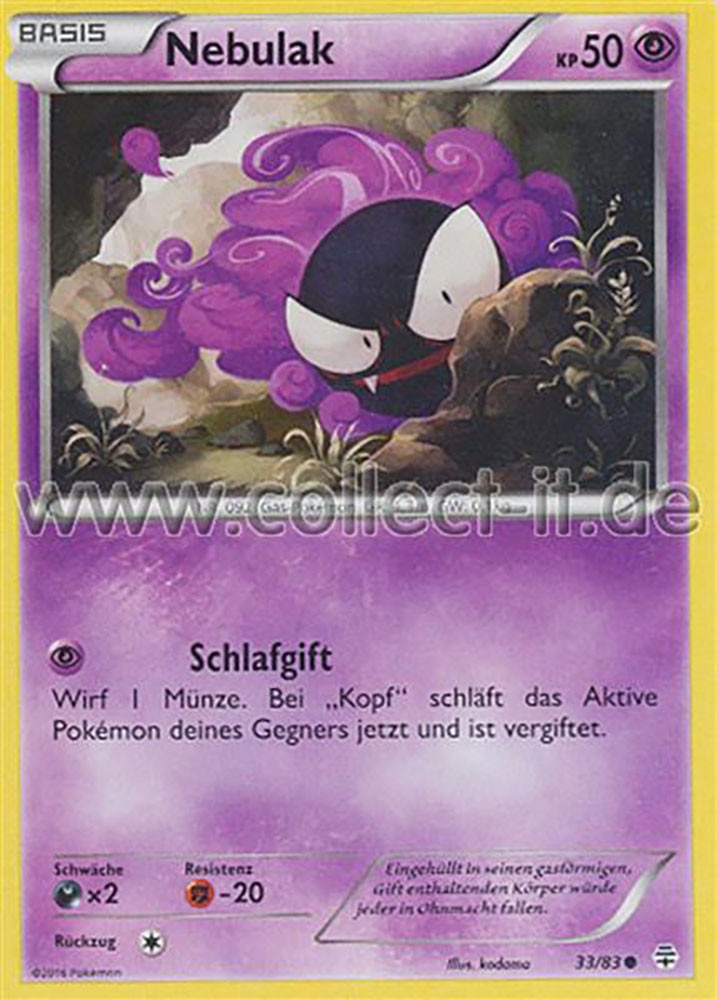Pokemon 33/83 Nebulosa - Generazioni