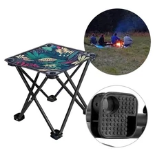 Folding Camping Stool Portable Seat for Hunting Hiking Beach Fishing Travelling