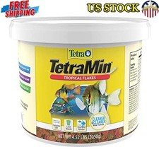Nutritionally Balanced Tropical Flake Food Fish Health  Growth 4.52lbs New
