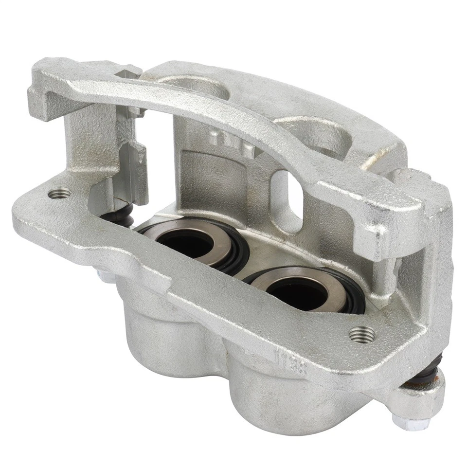 Front Brake Calipers W/ Bracket Pair For 2007-2010 Chevrolet Silverado 3500 HD Foto 4 de 4