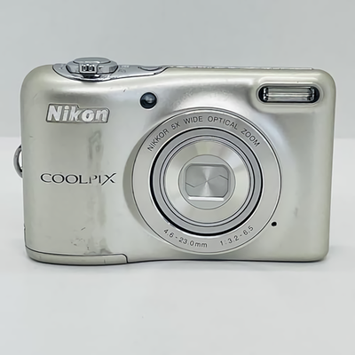 Nikon COOLPIX L32 20.1MP 5x Zoom Silver Compact Digital
