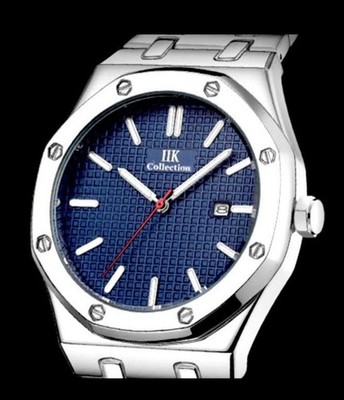 Iik Collection Analog Quartz Men ️New Stainless Steel 43Mm Vintage 996399894