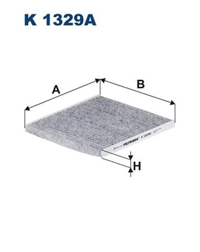 Cabin filter Activated Carbon Filter K 1329A FILTRON for KIA HYUNDAI - Image 3