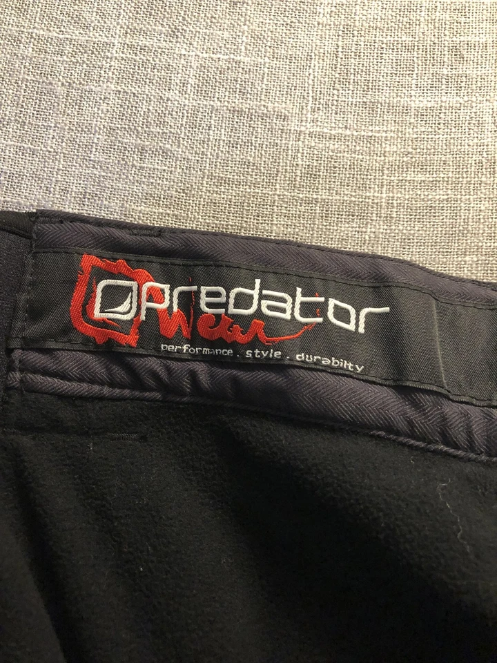 Predator Wear Snow Pants Mens Large Black Insulated Ski Snowboard AXIS Gaiters - Image 3 of 4