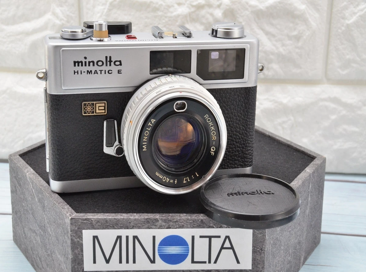 フィルムカメラ Minolta HI-MATIC E G04-1212-328-20V Minolta Hi-Matic E Film Cameras for sale | eBay