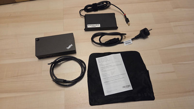 Lenovo IBM Think Pad  Dockingstation Thunderbold mit extra Netzteil
