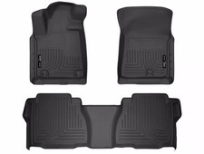 Husky Weatherbeater Floor Liners Fit 07-11 Tundra Crewmaxdbl Front2nd 3p Black