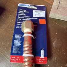 CAMCO Universal Flexible Connector 18in Copper 0.75in for Water Heater 10063