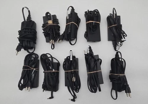 HP L41423-001/002 120W Blue Tip Charger w/ Adapter - Bundle of 10