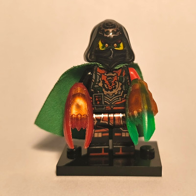 Original LEGO Ninjago Acronix, Time Blades, Cape.