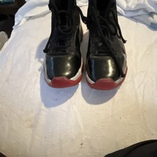 Jordan Air Jordan 11 Retro Bred Black Red High Top Men's Basketball Shoes