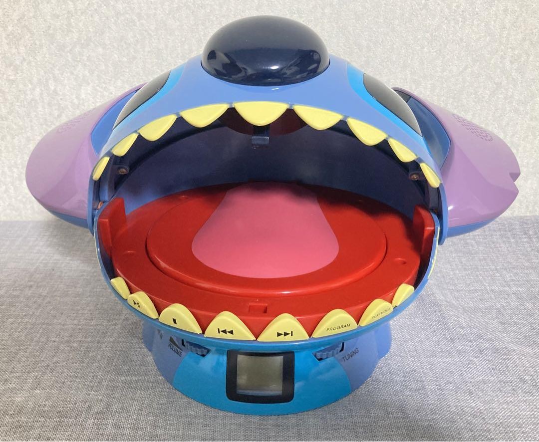 Disney Stitch CD Player Radio | eBay