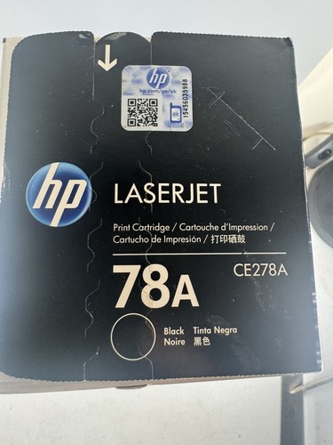 Neu Original HP 78A CE278A schwarze Tonerkartusche für LaserJet P1566 P1606 - Bild 8 von 9