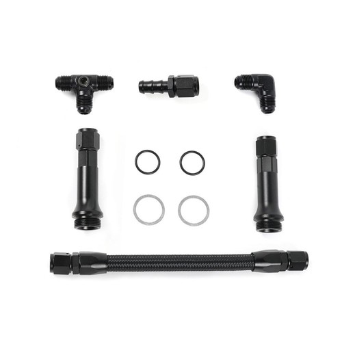 Improve Fuel Economy For Holley For 4150 AN6 Three Way Fuel Line Conversion Kit - Picture 2 of 11