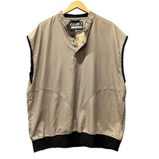 Vintage Zero Restriction Golf Vest Tan Lightw...
