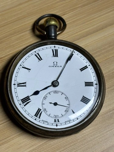 OMEGA ANTIQUE GENTS  POCKET WATCH