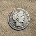 1898-S Barber Half Dollar, San Francisco Mint Issue Fine F Details ZM