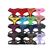Pettorina moda per cani Puppia Soft Harness PDCF-AC30 sicura comoda traspirante