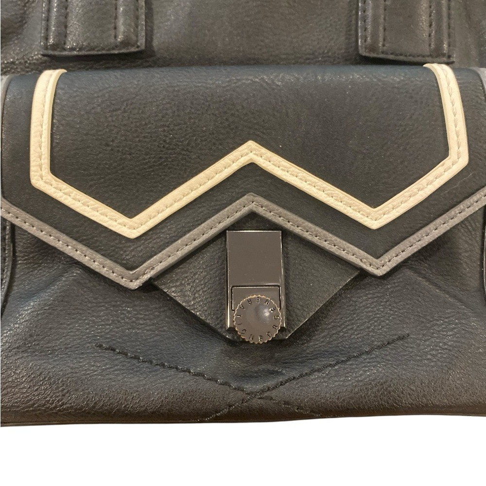 BCBGeneration Chic Black and White Crossbody Bag - image 5