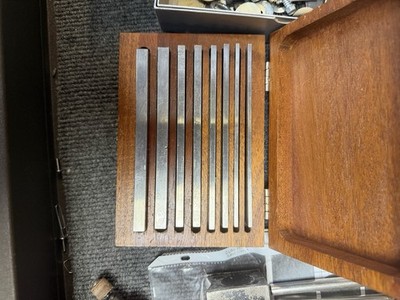 Starrett 8 piece parallel set
