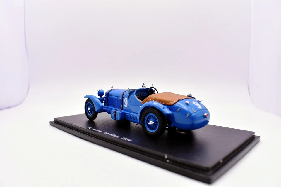 Modellino auto racing scala 1:43 8C le mans 1934 spark modle modellismo statico - Immagine 4 di 4