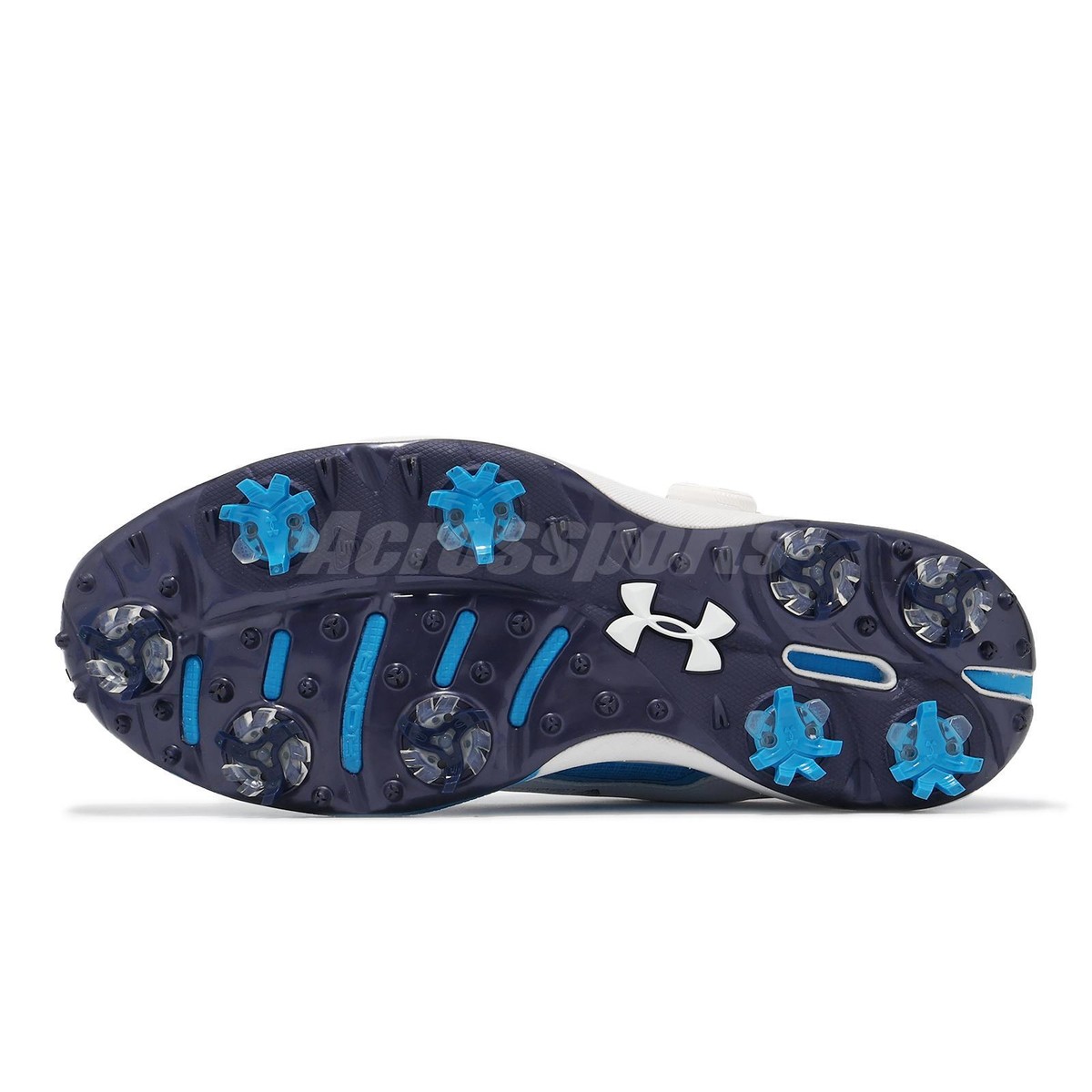 Under Armour Drive Pro BOA Wide UA White Blue Men Golf