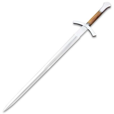 33 Medieval Archer Great Sword Stainless Steel Sharpened Knight Broadsword New Ebay