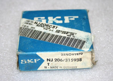 SKF NJ 206 / 315938 Cylindrical Crankshaft Roller Bearing NJ206C3T * NEW *