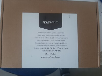 Amazon Basics AuxKabel 1,20 m 