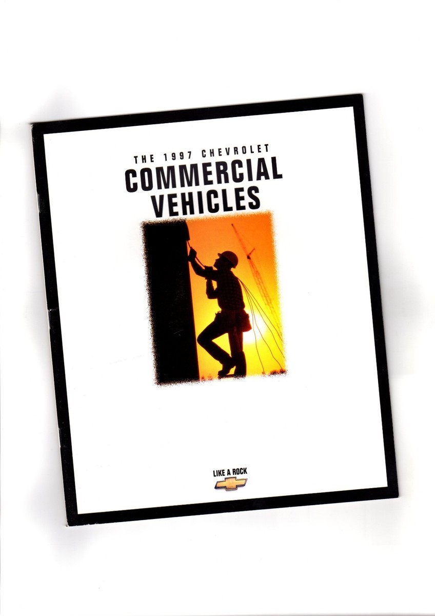 1997 Chevy COMMERCIAL Truck Brochure: PickUp,C/K,1500,S-10