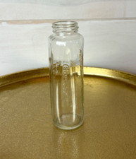 Vintage GERBER Glass Baby Bottle circa 1980s No Cap