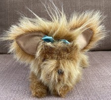 2007 Furreal Teacup 8" Yorkie Terrier Puppy Dog Blue Bow Plush WORKS