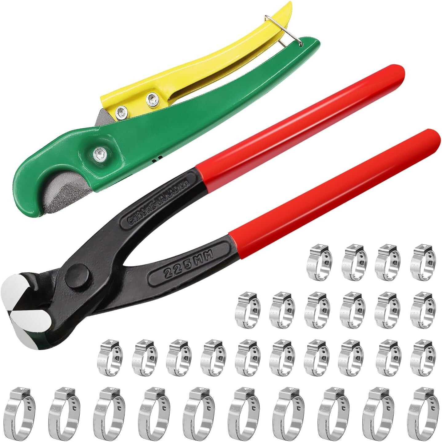 PEX Pipe Clamp Cinch Tool Ear Clamp Pliers and Pipe Cutter for 1/8